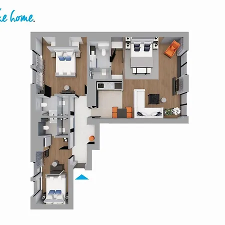 Apartamento Rent Like - Deo Plaza Wyspa Spichrzów