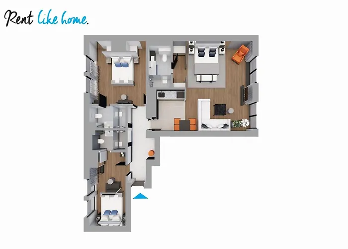 Appartamento Rent Like - Deo Plaza Wyspa Spichrzow