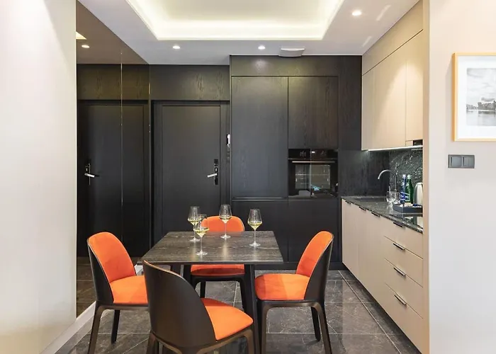 公寓 Deo Plaza Wyspa Spichrzow By Renters 格但斯克